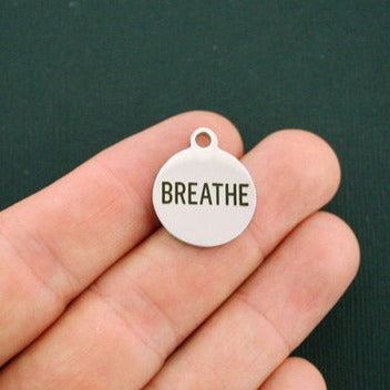 Breathe Stainless Steel Charms - BFS001-0062