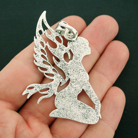 Charme Fée Argenté Antique - SC7499