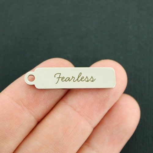 Fearless Stainless Steel Charms - BFS015-6902