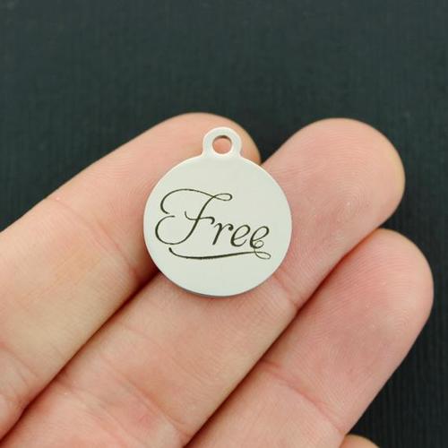 Free Stainless Steel Charms - BFS001-2910