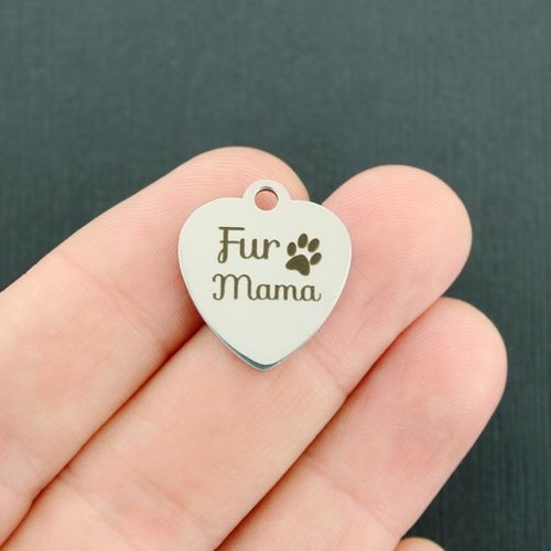 Fur Mama Stainless Steel Charms - BFS011-3755