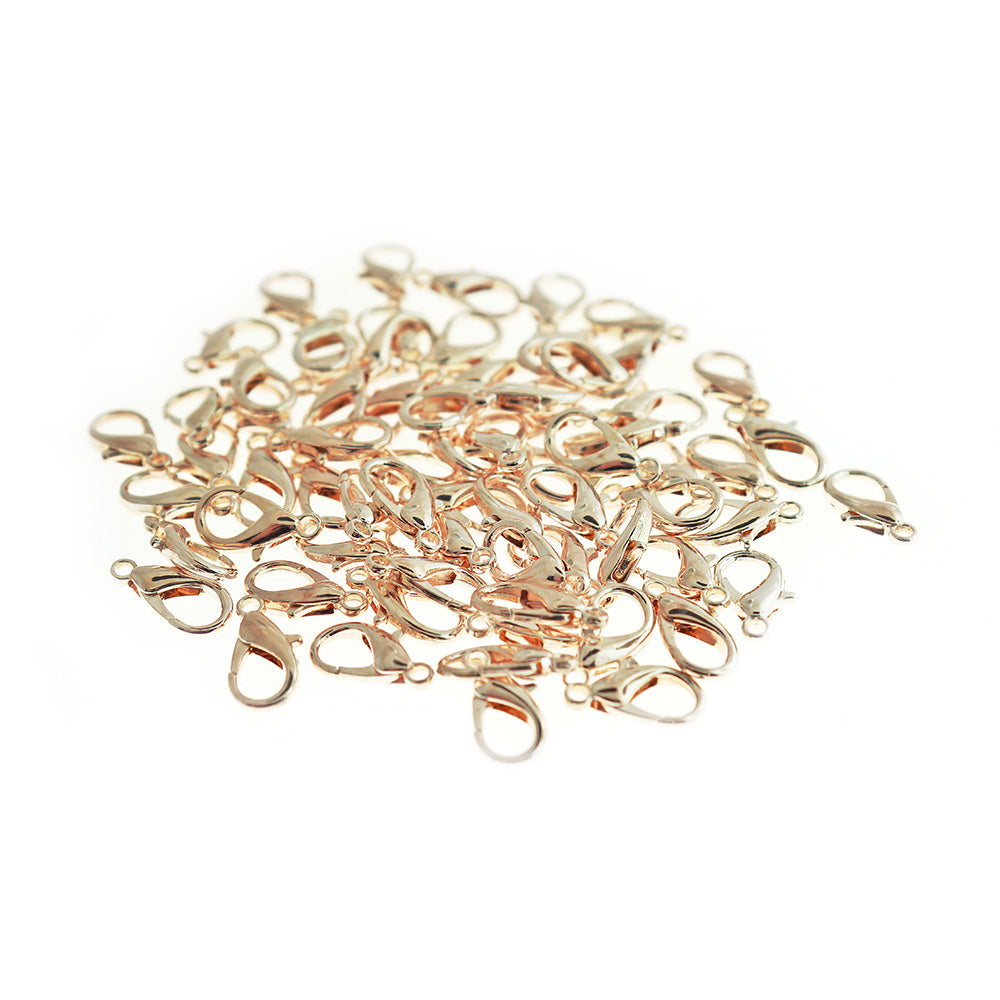 Fermoirs Homard Doré 16mm x 8mm - 20 Fermoirs - FF312