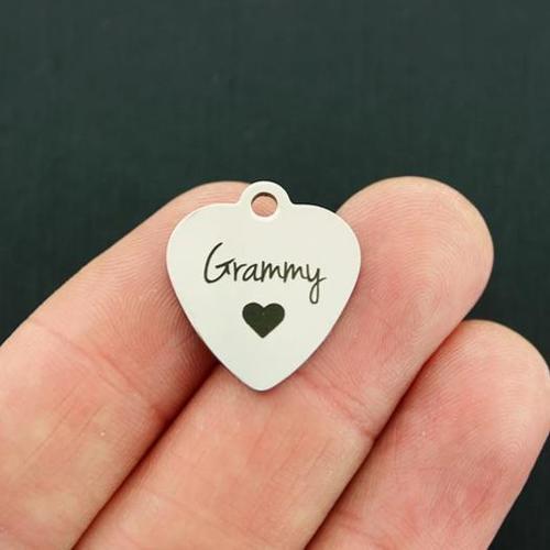 Grammy Stainless Steel Charms - BFS011-3106