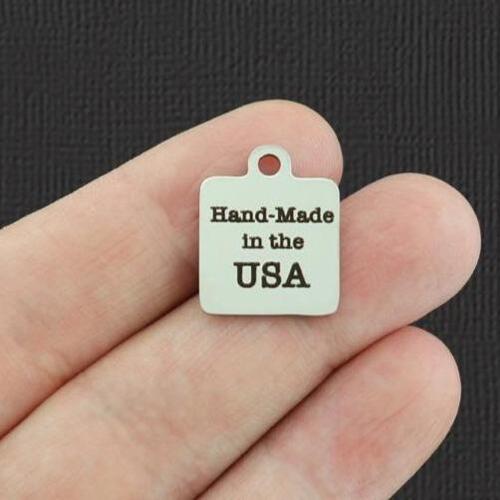Hand-Made Stainless Steel Charms - in the USA - BFS013-5297