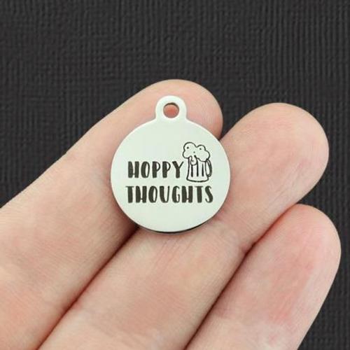 Hoppy Thoughts Stainless Steel Charms - BFS001-5194