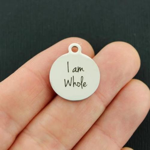 I am Whole Stainless Steel Charms - BFS001-2336
