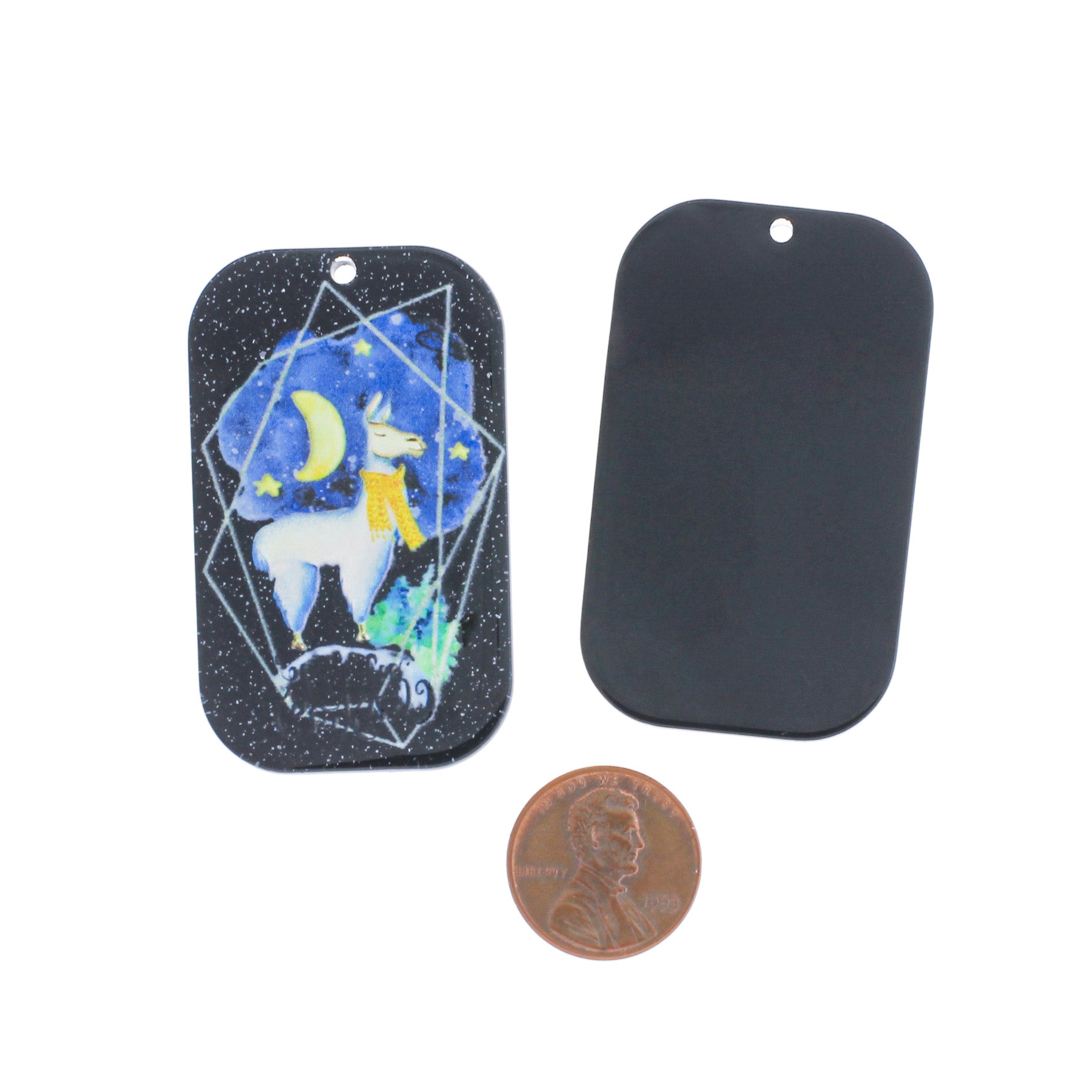 Llama Acrylic Charm - K049