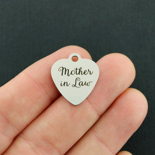 Mother in Law Stainless Steel Charms - BFS011-1550