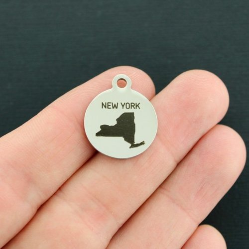 New York Stainless Steel Charms - BFS001-3534