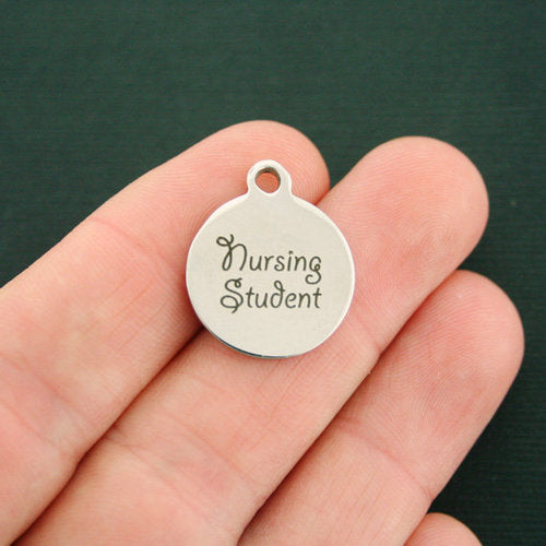 Nursing Student Stainless Steel Charms - BFS001-2131