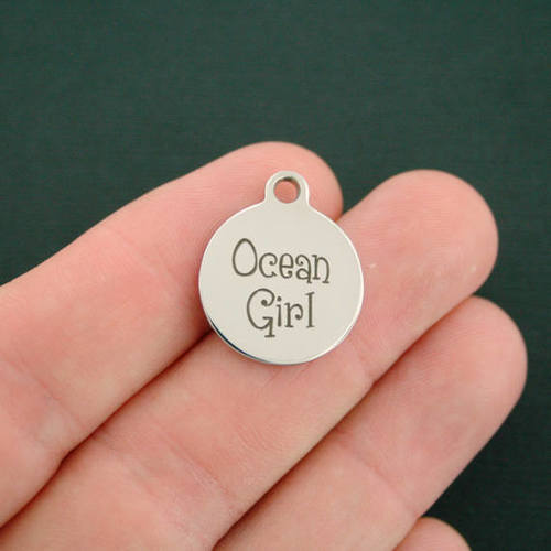 Ocean Girl Stainless Steel Charms - BFS001-2395