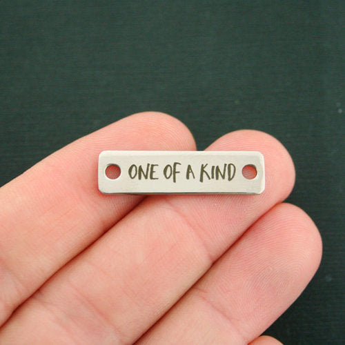 One Of A Kind Stainless Steel Connector Charms - BFS016-7253