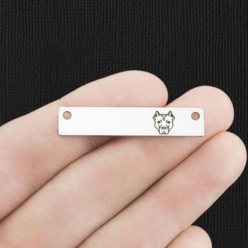 Charms de connecteur en acier inoxydable Pit Bull - BFS017-7724