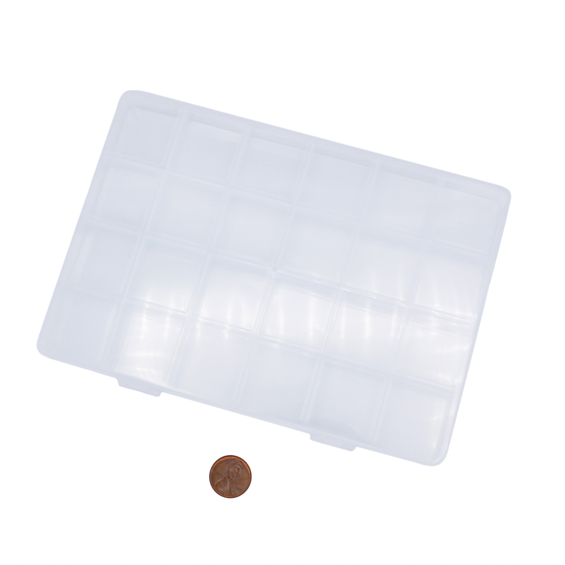 Contenant de rangement en plastique - 24 compartiments - TL103
