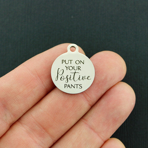 Positive Pants Stainless Steel Charms - Put on your - BFS001-4569