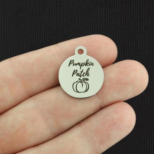 Pumpkin Patch Stainless Steel Charms - BFS001-5658