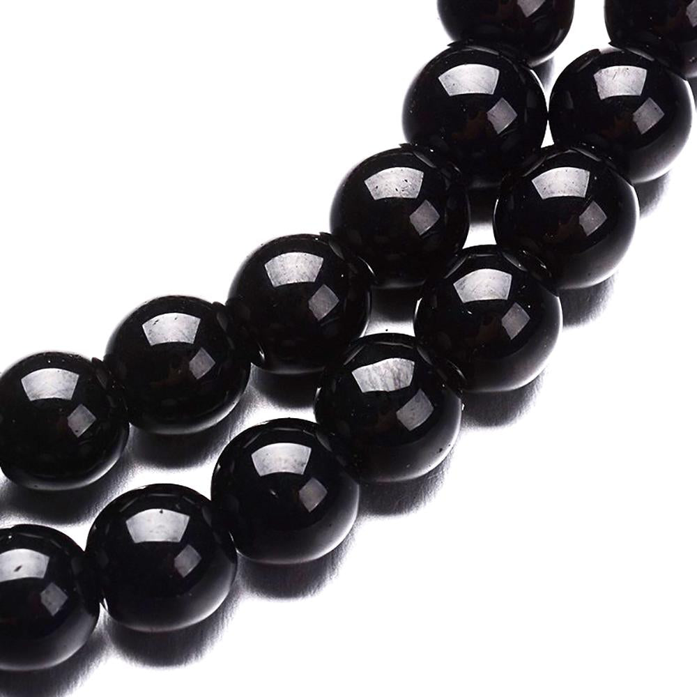Round Glass Beads - 4mm - 1 Strand 80 Beads - Choose Your Color!