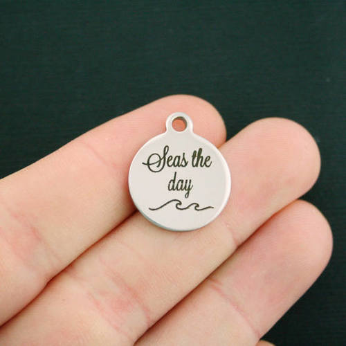 Seas the day Stainless Steel Charms - BFS001-2977
