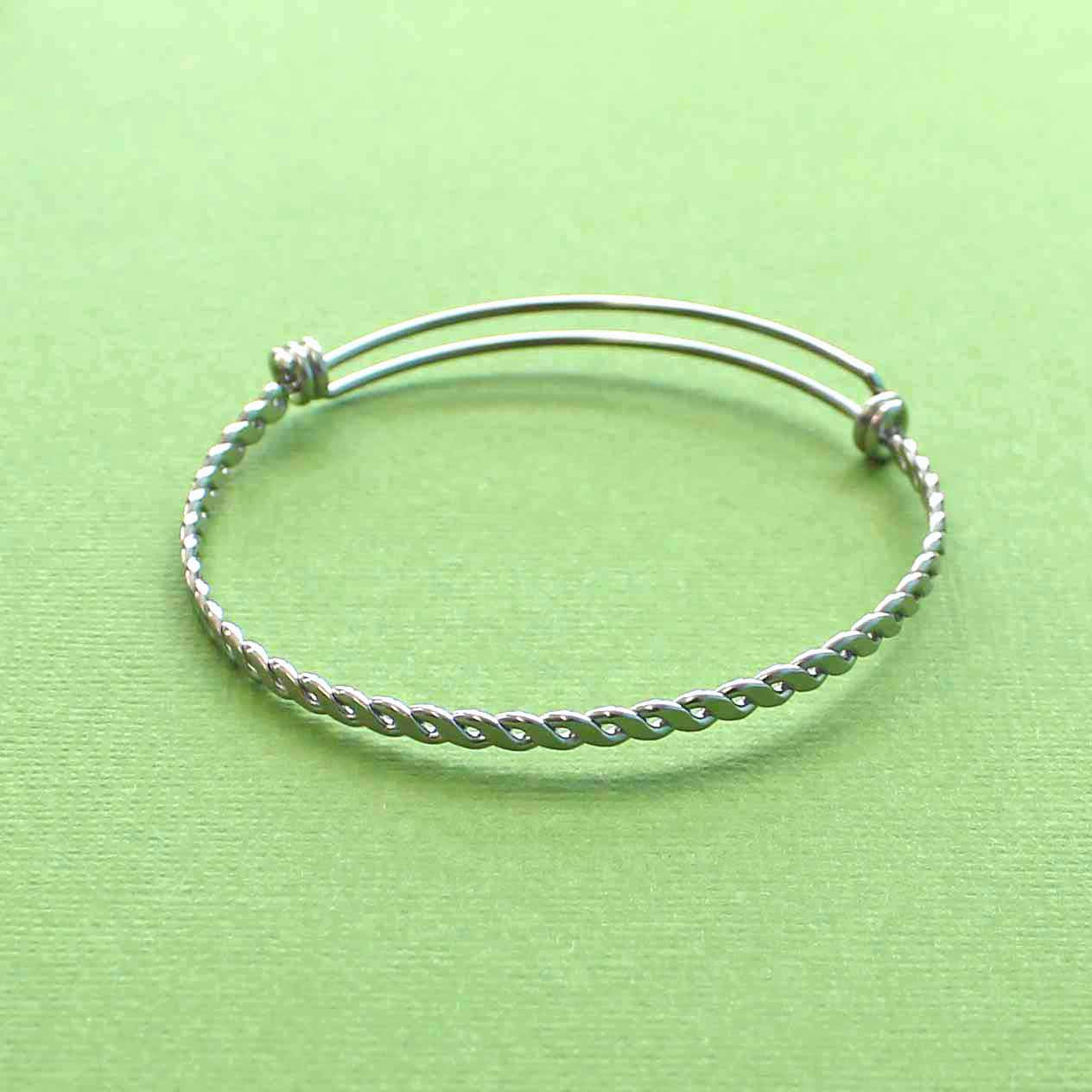 Joncs Réglables en Acier Inoxydable - 60mm - 5 Joncs - N302