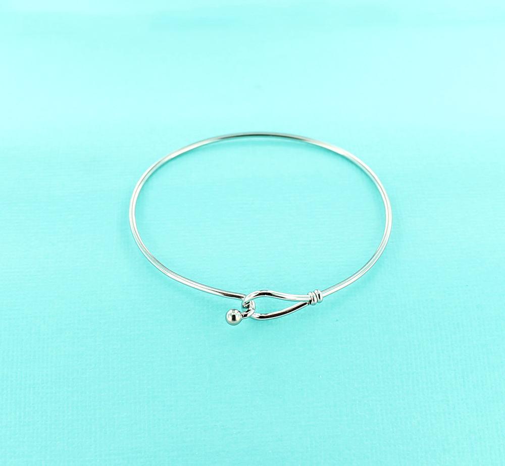 Stainless Steel Bangle - 60mm - 1 Bangle - N364