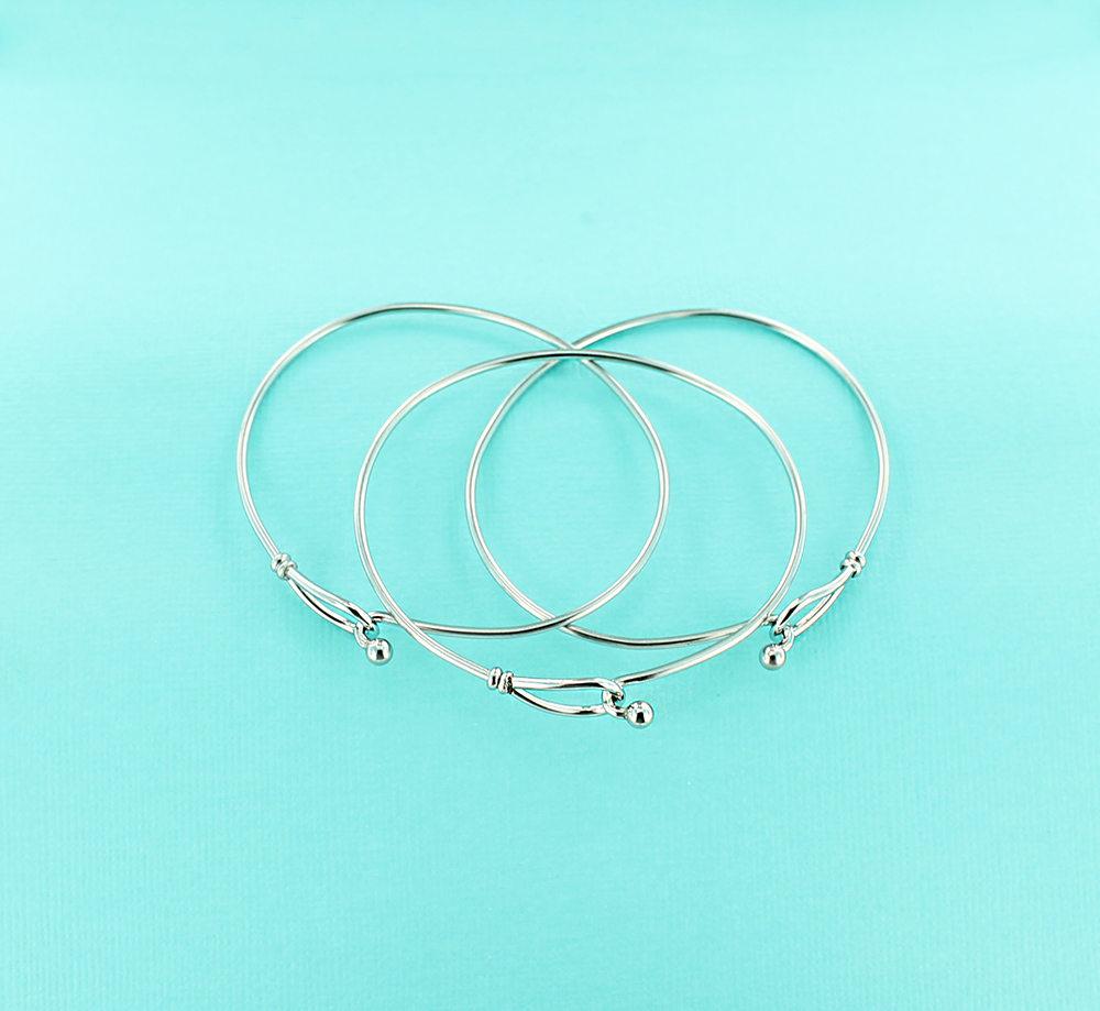 Stainless Steel Bangle - 60mm - 1 Bangle - N364