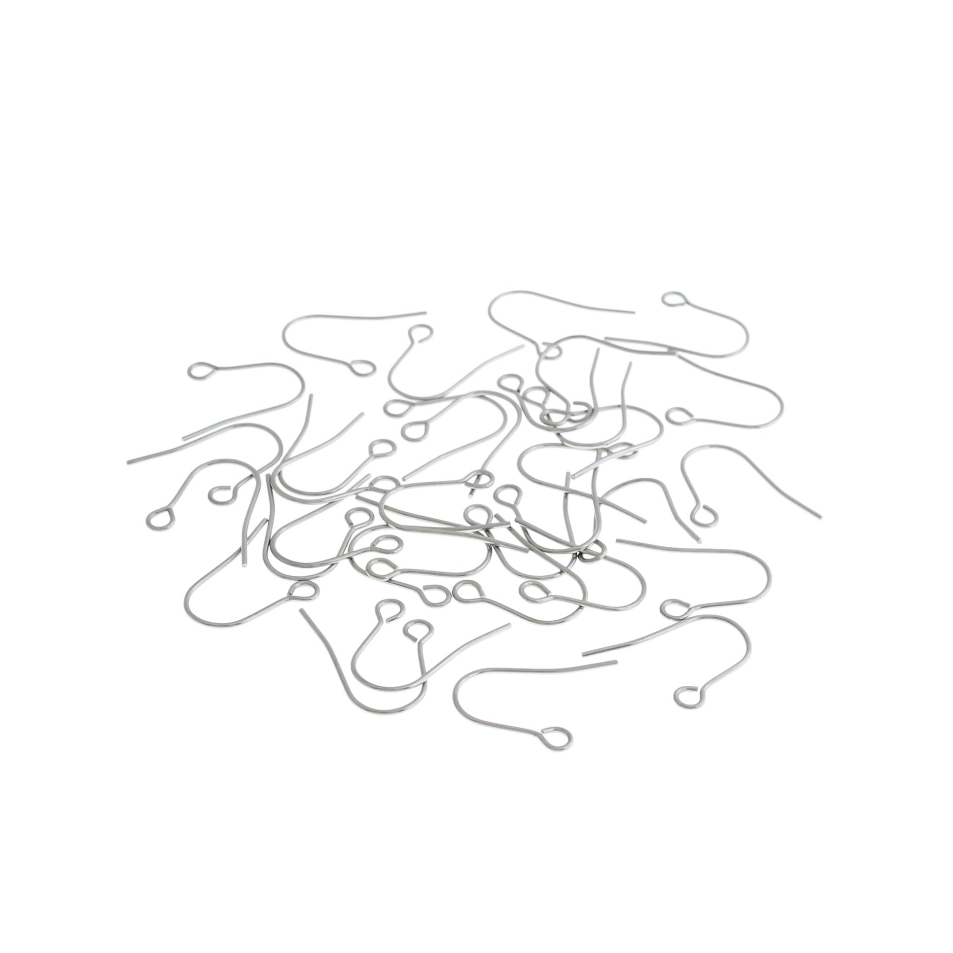 Stainless Steel Earrings - Wire Hooks - 18mm x 17mm - 1000 Pieces 500 Pairs - FD582