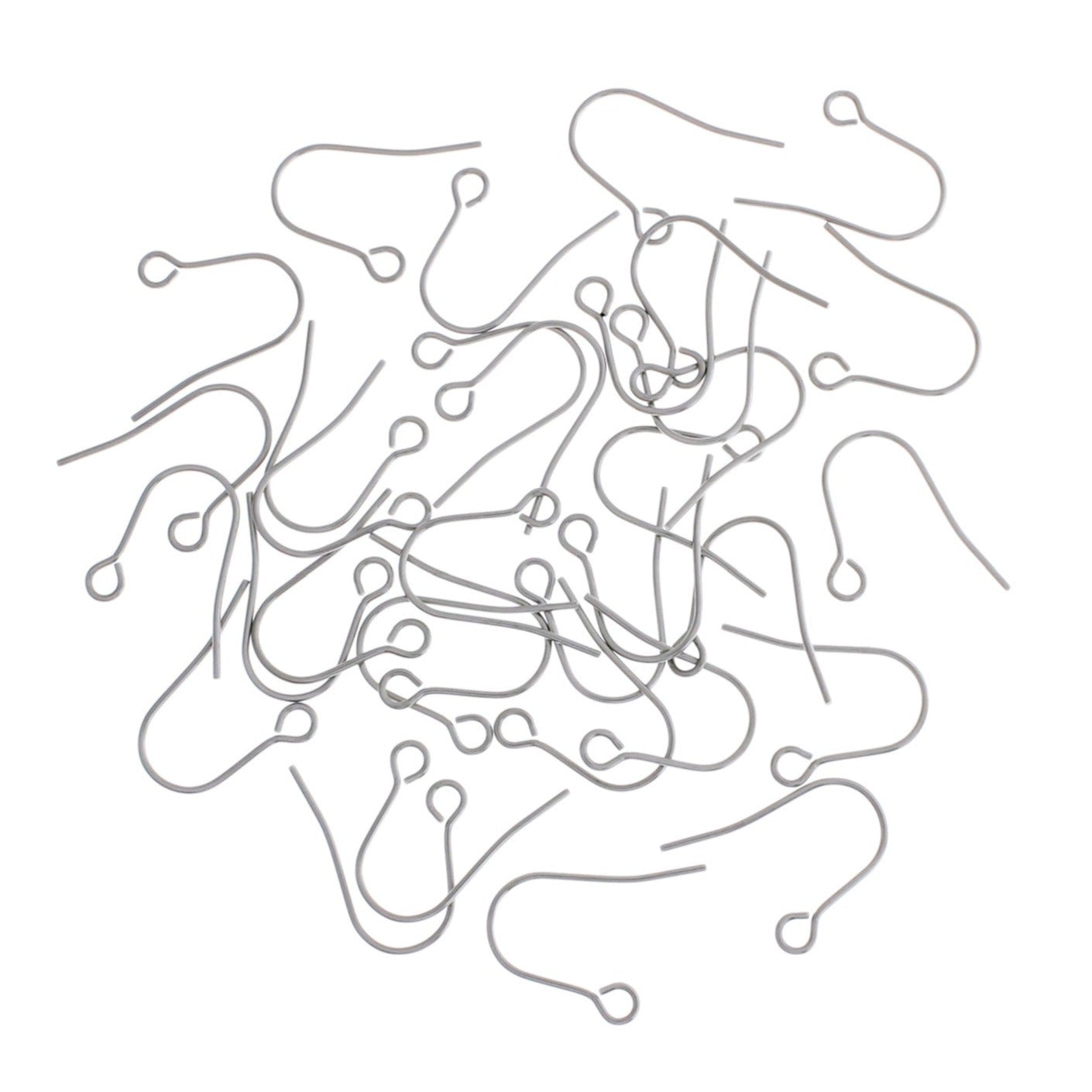 Stainless Steel Earrings - Wire Hooks - 18mm x 17mm - 1000 Pieces 500 Pairs - FD582