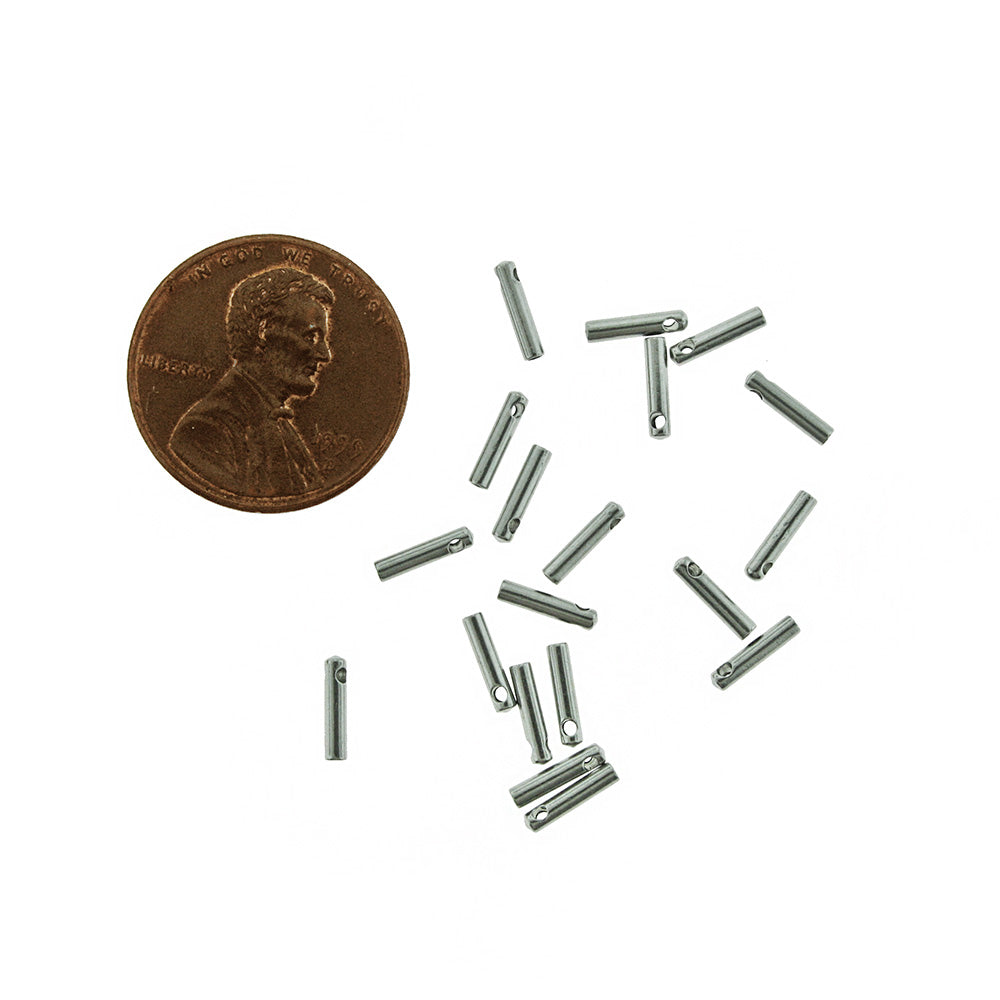 Stainless Steel End Caps - 7mm x 1.6mm - 10 Pieces - FD902