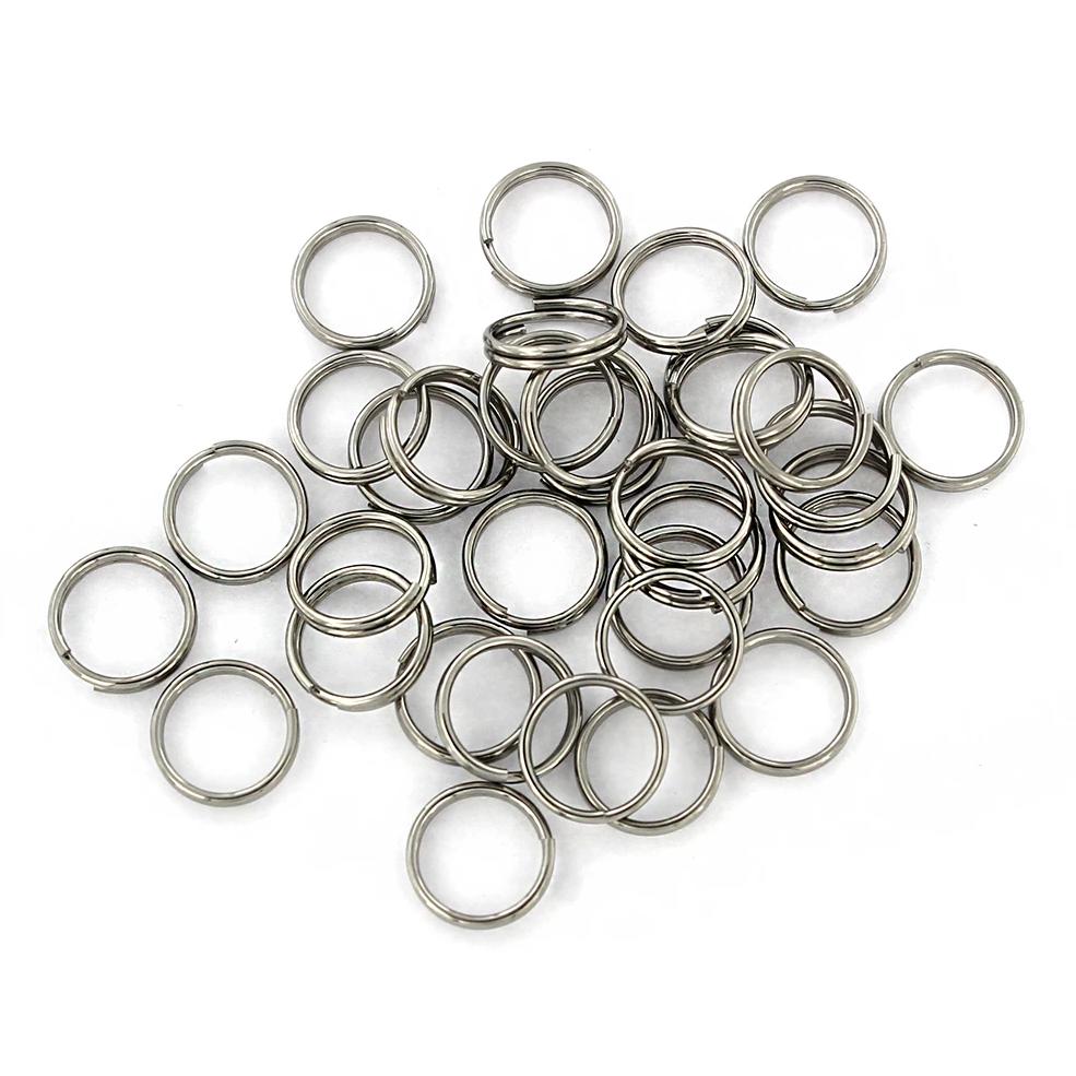 Stainless Steel Split Rings 12mm x 2mm - Open 12 Gauge - 50 Rings - SS051