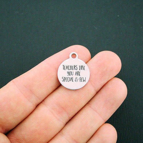 Teachers Stainless Steel Charms - Like you are special & few - BFS001-0402