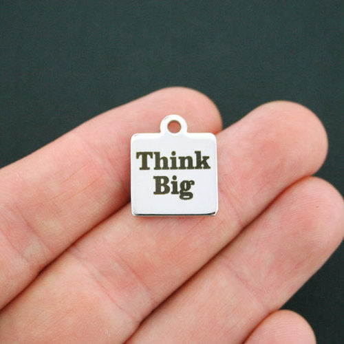 Think Big Stainless Steel Charms - BFS013-0390