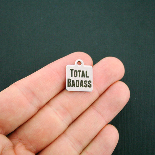 Total Badass Stainless Steel Charms - BFS013-0488