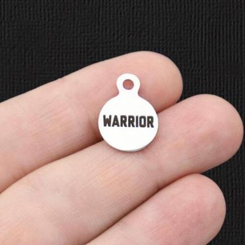 Warrior Stainless Steel 13mm Loop Charms - BFS008-5760