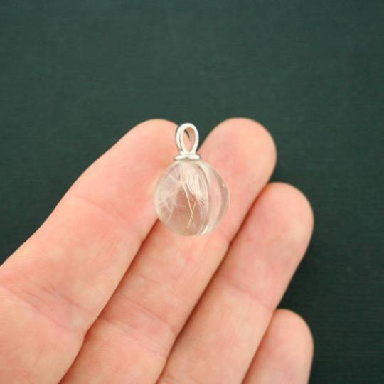 Wish Pendant Glass Charm - Z252