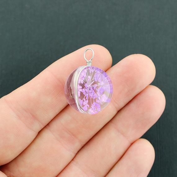 Wish Pendant Glass Charm - Z608