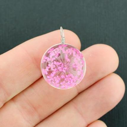 Wish Pendant Glass Charm - Z610