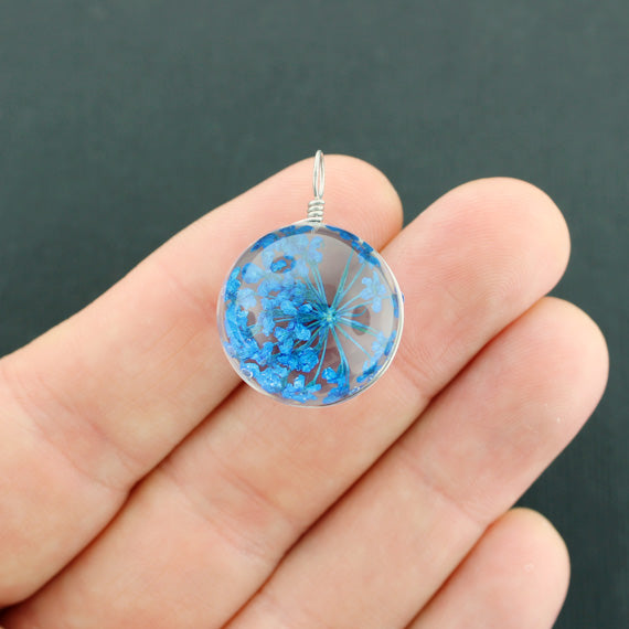 Wish Pendant Glass Charm - Z611