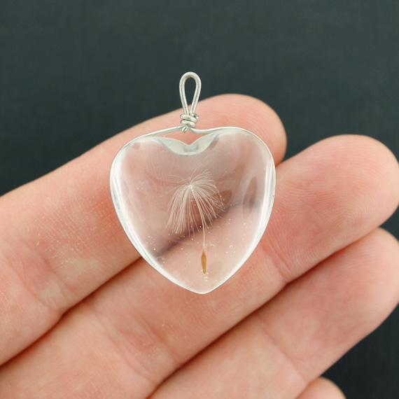 Wish Pendentif Verre Charm - Z735