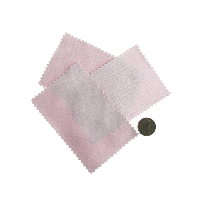 10 Velvet Jewelry Polishing Cloths Keeps Your Silver Creations Sparkling - TL212