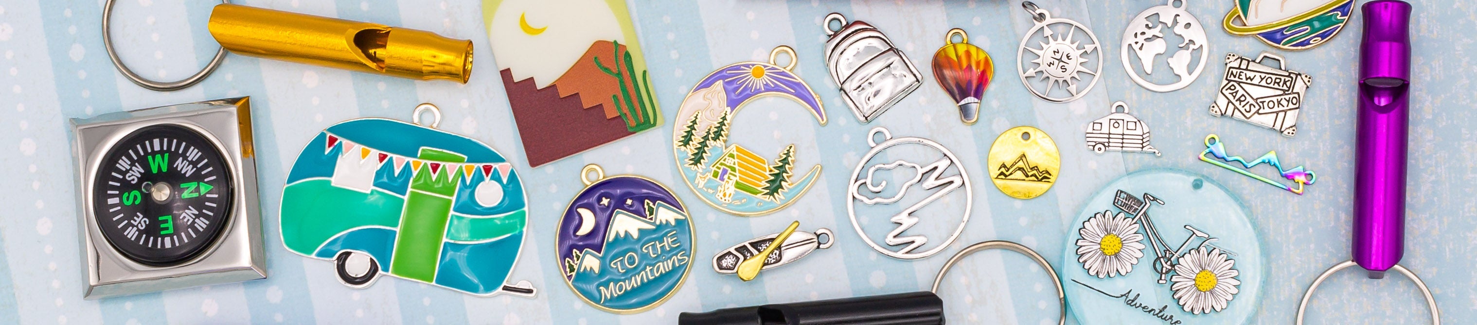 Travel and Adventure Jewelry Supplies