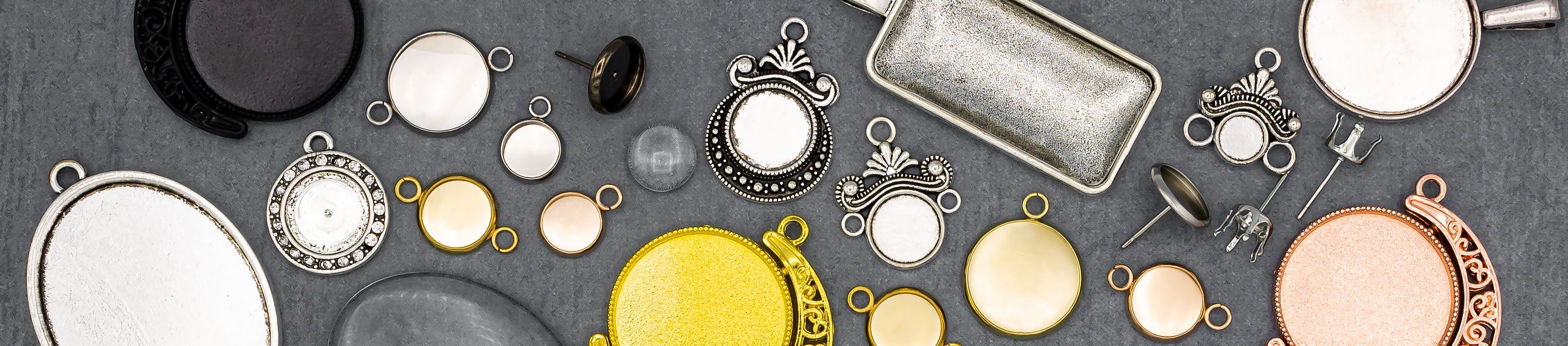Cabochon Settings and Domes for Jewelry Making