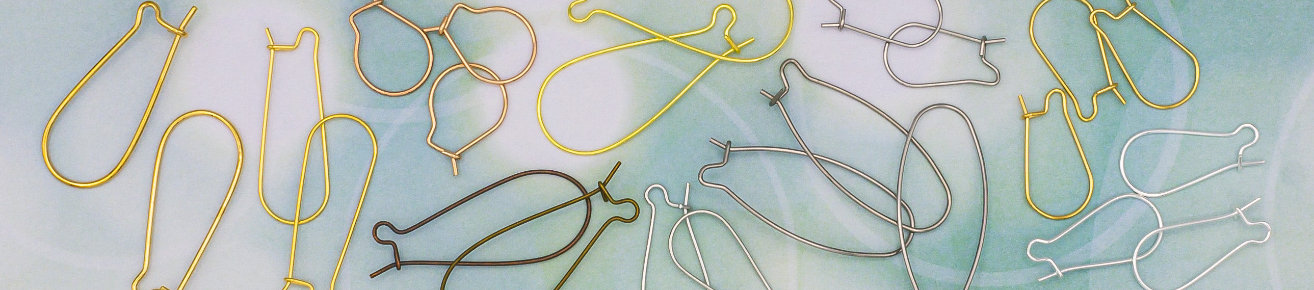 Kidney Earring Findings for Jewelry Making