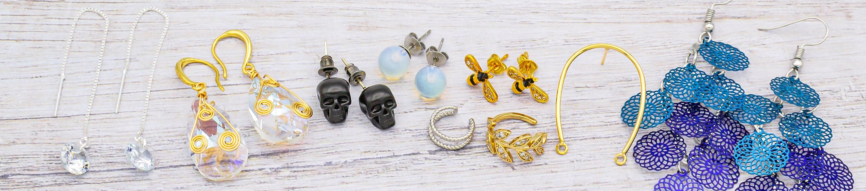 Plated Brass Earrings for Jewelry Making