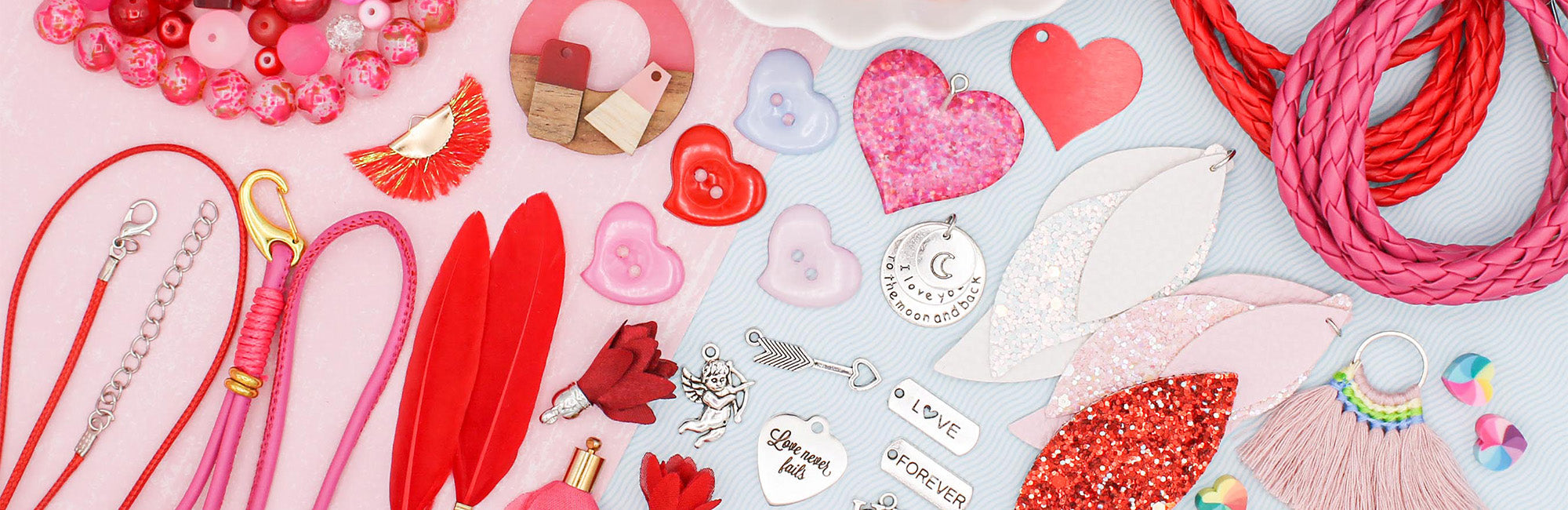 Heart Charms and Pendants for Jewelry Making