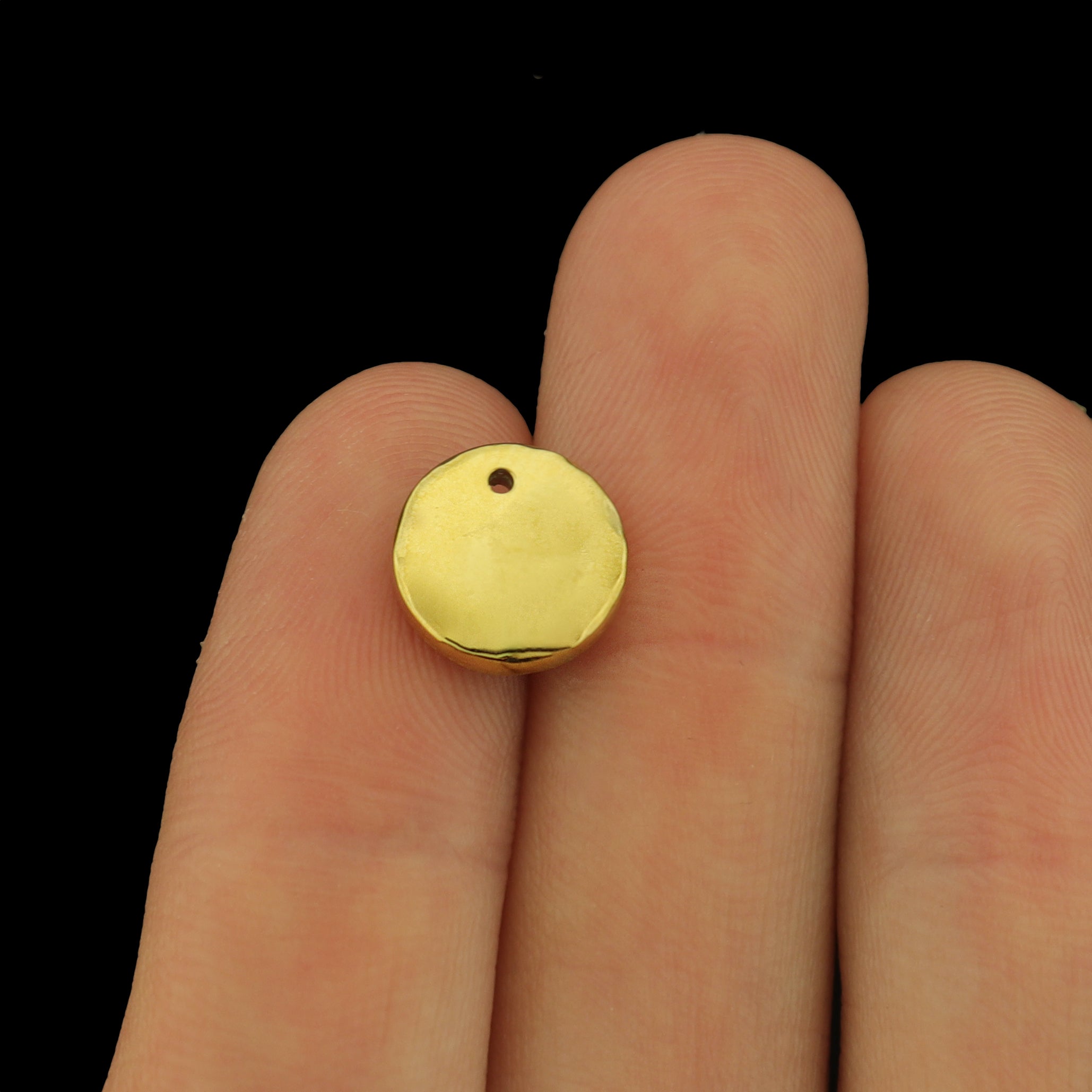 Zodiac Constellation Gold Tone Stainless Steel Charms - Choose Your Sign