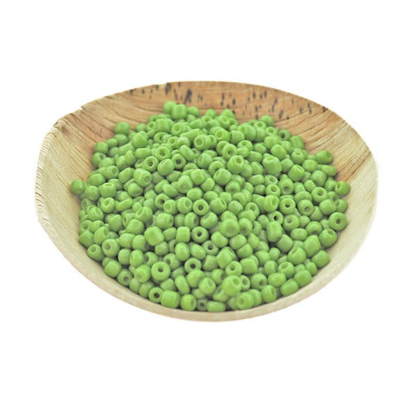 1000 Seed Glass Beads - 8/0 3mm - 50 grams - Choose Your Color!