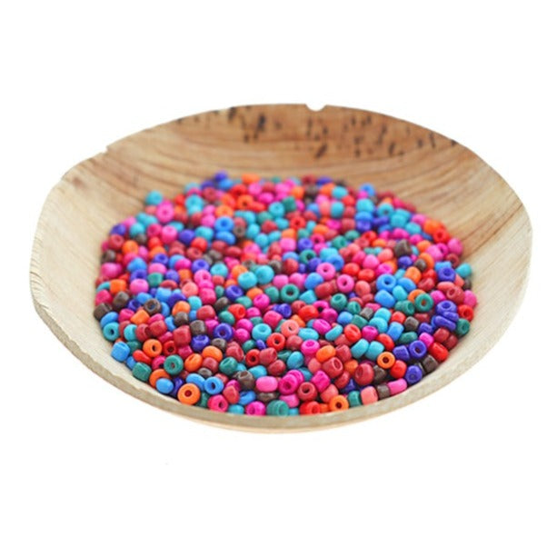 1000 Seed Glass Beads - 8/0 3mm - 50 grams - Choose Your Color!