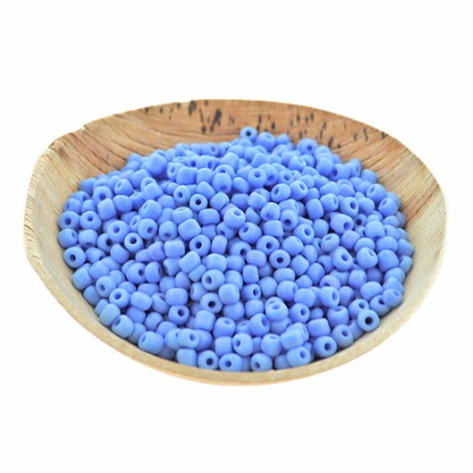 1000 Seed Glass Beads - 8/0 3mm - 50 grams - Choose Your Color!