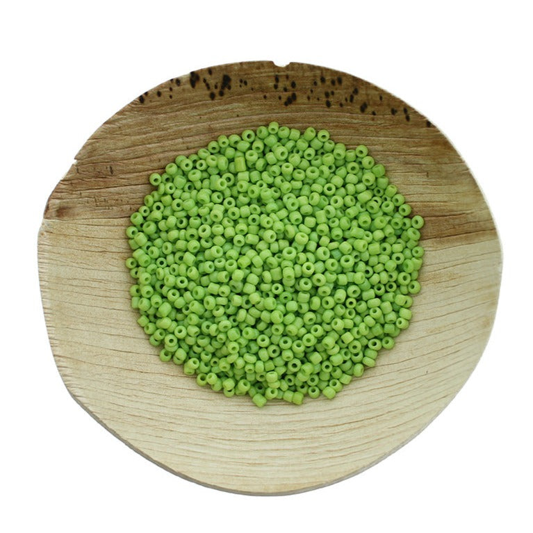 1200 Perles de Rocaille - 10/0 2mm - 50 grammes - Choisissez votre couleur !