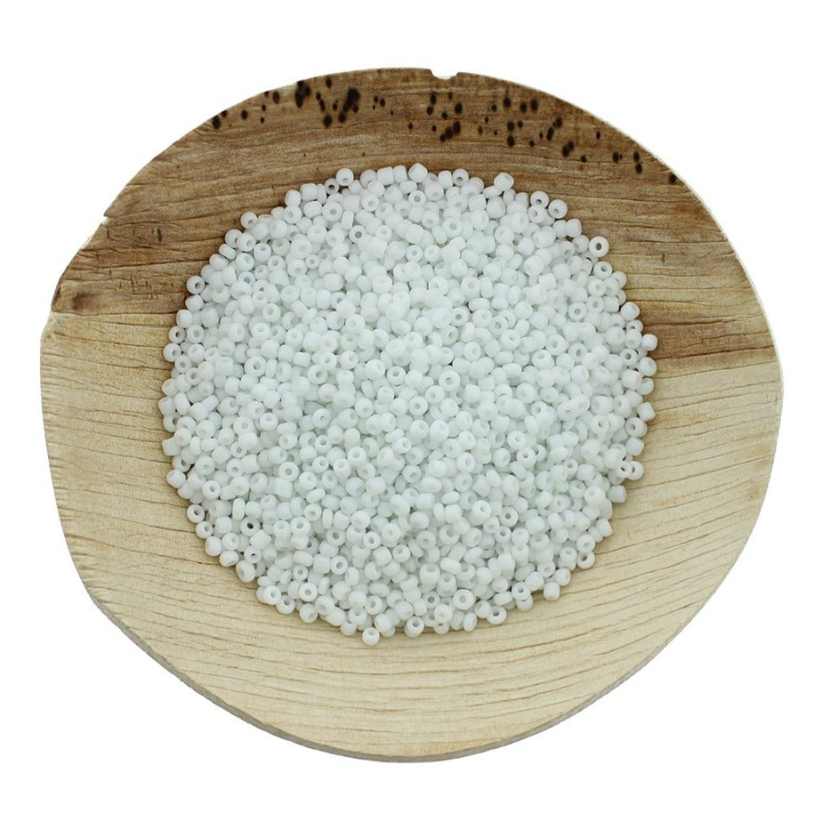 1200 Perles de Rocaille - 10/0 2mm - 50 grammes - Choisissez votre couleur !
